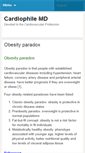 Mobile Screenshot of cardiophile.org